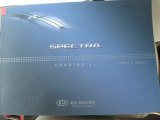 2007 Kia Spectra EX Sedan Books/Manuals