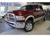 2011 Deep Cherry Crystal Pearl Dodge Ram 2500 HD Laramie Crew Cab 4x4 #50268225