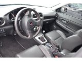 2007 Subaru Impreza WRX STi Limited Anthracite Black Interior