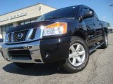 2009 Galaxy Black Nissan Titan SE Crew Cab #50329439