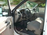 2009 Ford F250 Super Duty XL Regular Cab 4x4 Camel Interior