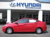 2012 Boston Red Hyundai Accent GLS 4 Door #50329464