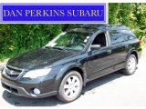 2009 Obsidian Black Pearl Subaru Outback 2.5i Special Edition Wagon #50329317