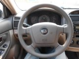 2005 Kia Spectra EX Sedan Steering Wheel