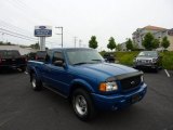2002 Bright Island Blue Metallic Ford Ranger Edge SuperCab 4x4 #50329525