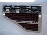2008 Ford F250 Super Duty Lariat Crew Cab Marks and Logos