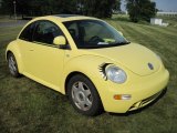 2000 Yellow Volkswagen New Beetle GLS Coupe #50329865