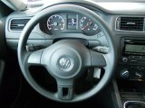 2011 Volkswagen Jetta SE Sedan Steering Wheel