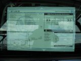2011 Volkswagen Jetta SE Sedan Window Sticker