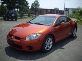 2007 Sunset Pearlescent Mitsubishi Eclipse GS Coupe #50380310