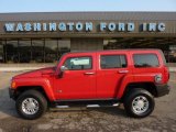 2007 Victory Red Hummer H3 X #50380504