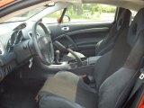 2007 Mitsubishi Eclipse GS Coupe Dark Charcoal Interior