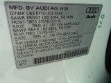 2010 Audi Q7 3.6 Premium quattro Info Tag