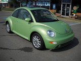 Cyber Green Metallic Volkswagen New Beetle in 2005