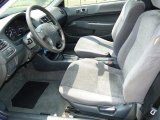 1998 Honda Civic CX Hatchback Gray Interior