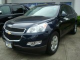 2011 Dark Blue Metallic Chevrolet Traverse LT AWD #50380062