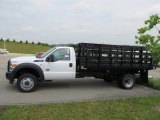 2011 Ford F550 Super Duty XL Regular Cab 4x4 Stake Truck Exterior