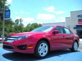 2011 Red Candy Metallic Ford Fusion SE #50380198