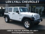 2009 Stone White Jeep Wrangler Unlimited Rubicon 4x4 #50380217