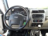 2006 Jeep Wrangler Sport 4x4 Golden Eagle Dashboard