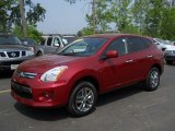 2010 Venom Red Nissan Rogue AWD Krom Edition #50380782