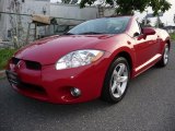 2007 Pure Red Mitsubishi Eclipse Spyder GS #50380244