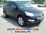 2011 Dark Blue Metallic Chevrolet Traverse LTZ AWD #50380612