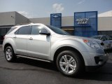 2011 Silver Ice Metallic Chevrolet Equinox LT AWD #50380254