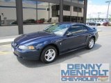 2003 True Blue Metallic Ford Mustang V6 Coupe #50380662