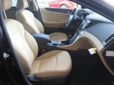 2011 Hyundai Sonata Hybrid Camel Interior