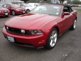 2010 Red Candy Metallic Ford Mustang GT Premium Convertible #50443238