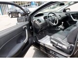 2008 Honda Civic EX-L Coupe Black Interior