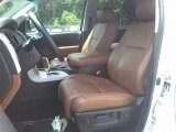 2007 Toyota Tundra Limited CrewMax Red Rock Interior