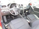 2011 Volkswagen Golf 2 Door TDI Titan Black Interior
