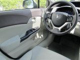2012 Honda Civic EX Sedan Stone Interior