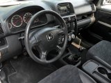 2004 Honda CR-V LX 4WD Black Interior