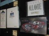 1993 Cadillac Allante Convertible Books/Manuals