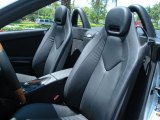 2009 Mercedes-Benz SLK 350 Roadster Black Interior