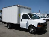 2007 Summit White Chevrolet Express Cutaway 3500 Commercial Moving Van #50466153