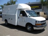2003 Summit White Chevrolet Express 3500 Cutaway Commercial #50466154