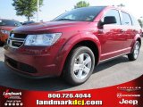 2011 Deep Cherry Red Crystal Pearl Dodge Journey Express #50466262