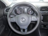 2011 Volkswagen Jetta TDI SportWagen Steering Wheel