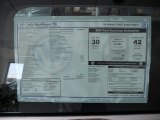 2011 Volkswagen Jetta TDI SportWagen Window Sticker