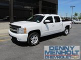 2007 Summit White Chevrolet Silverado 1500 LT Z71 Crew Cab 4x4 #50466486