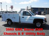 2002 Summit White GMC Sierra 2500HD Regular Cab Utility Truck #50466616