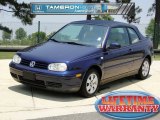 2002 Marlin Blue Pearl Volkswagen Cabrio GLX #50502184