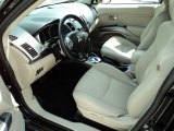 2009 Mitsubishi Outlander XLS Beige Interior