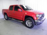 2009 Fire Red GMC Canyon SLE Crew Cab 4x4 #50502075
