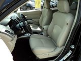 2009 Mitsubishi Outlander XLS Beige Interior