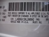 2010 Wrangler Unlimited Color Code for Stone White - Color Code: PW1
